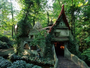 cottage in the woods
